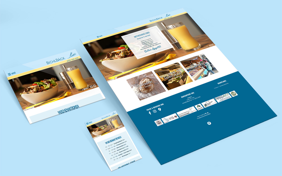 Bichlbäck - Responsive Webdesign und Webdevelopment